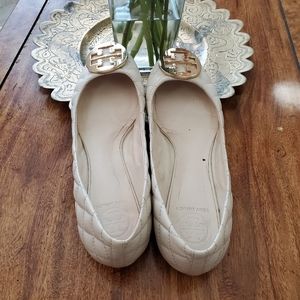 Tory Burch Quilted Flats